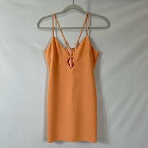 Lovers + Friends Dress XXS Mini With Keyhole Cutout EUC